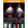 Luz de correr con clip 5 modos de iluminación linterna_3