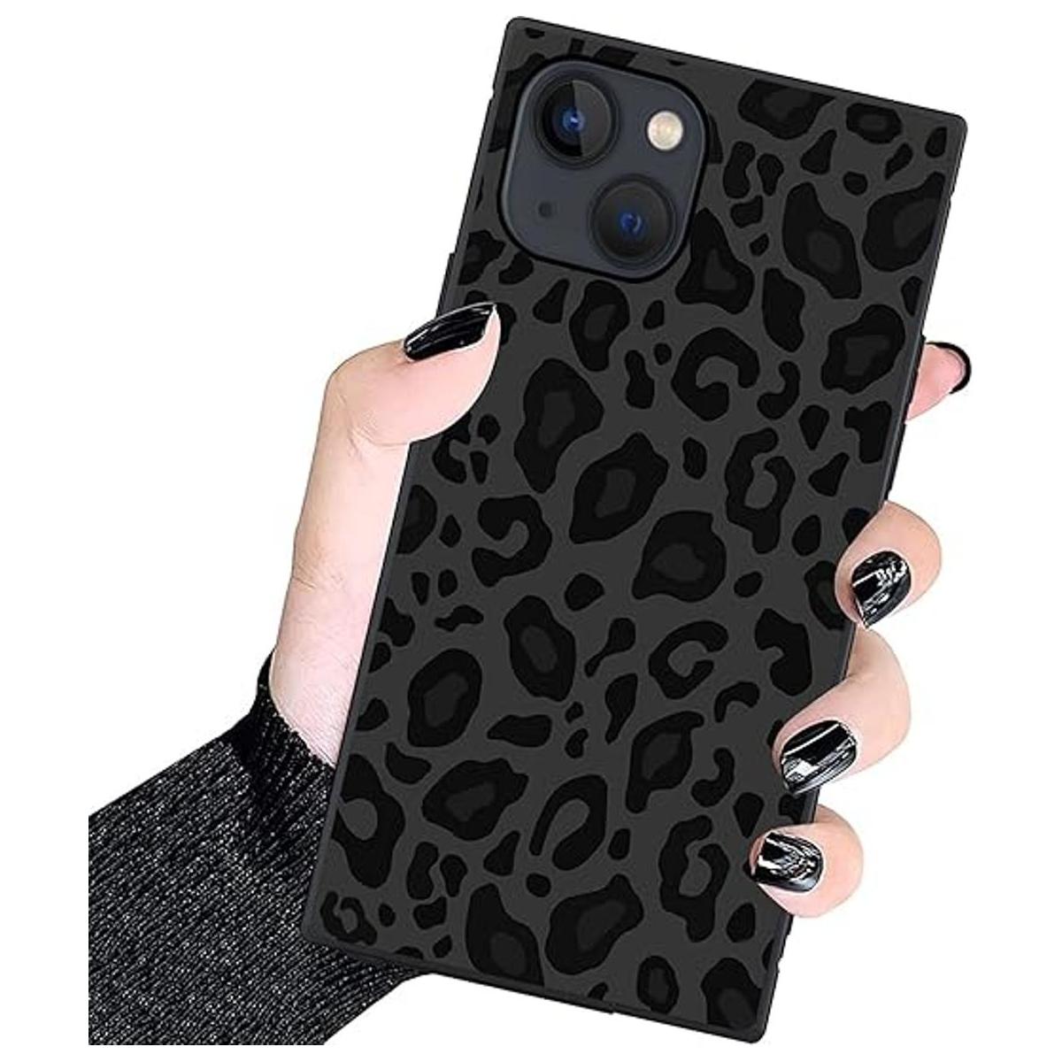 ZHUXUXITT Funda cuadrada de lujo para iPhone 13 a la