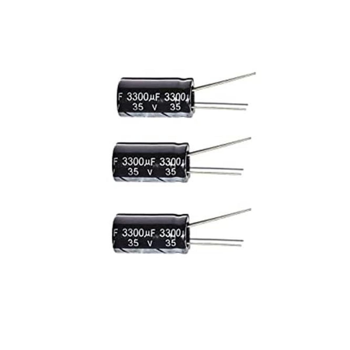 3300uF 35 V 16 x 30 20 221.0 F 6 condensadores