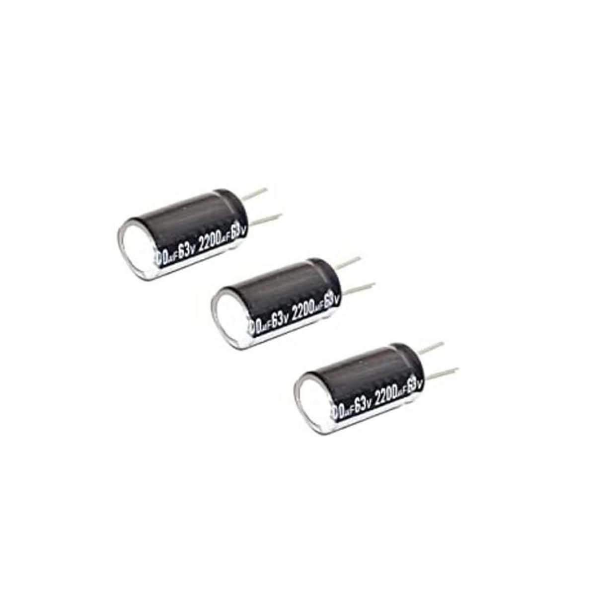 2200uF 63V 18X30 20 40 a 221.0 F 6 condensadores