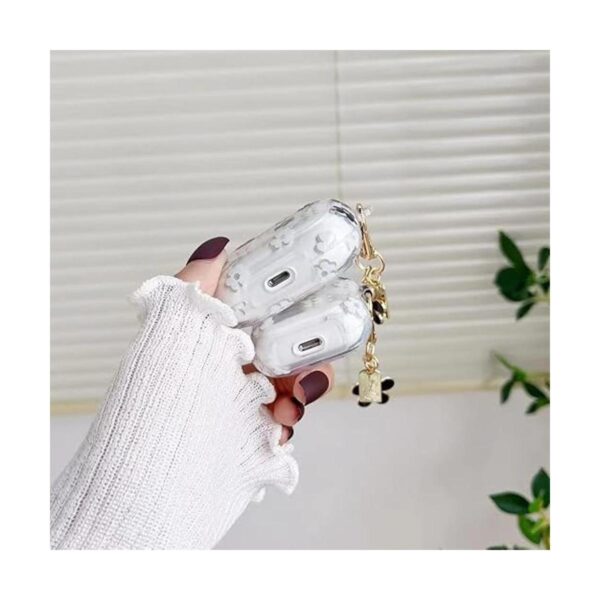 ZHIRUAN Compatible con Airpods Case Clear Sotf TPU a_5