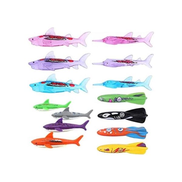 ZHFUYS Juguete de piscina para niños buceo torpedo lanzar_1