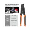 IWISS Delphi Weather Pack Crimper herramienta de prensado