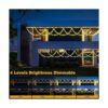 MZD8391 Luces LED de Navidad de 40 pies y 380 luces LED