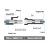IWISS Delphi Weather Pack Crimper herramienta de prensado