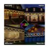MZD8391 Luces LED de Navidad de 40 pies y 380 luces LED