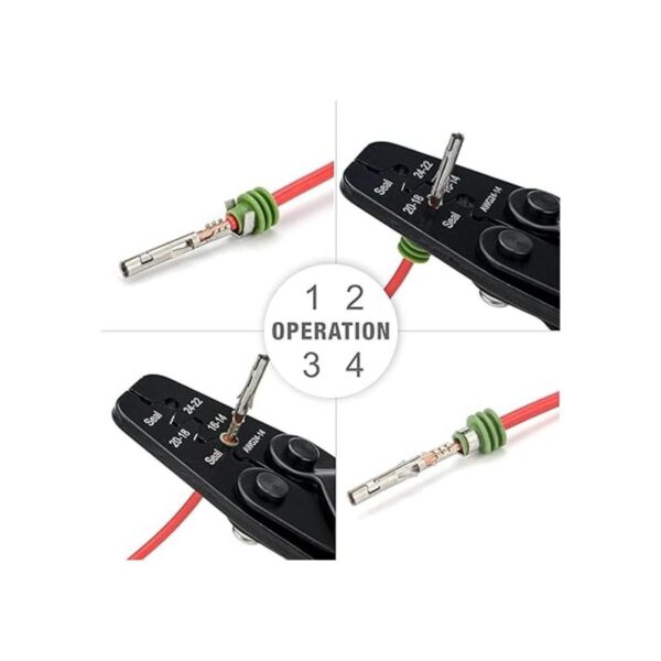 IWISS Delphi Weather Pack Crimper herramienta de prensado