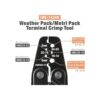 IWISS Delphi Weather Pack Crimper herramienta de prensado