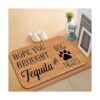 Alfombra de bienvenida para interiores con decoración de