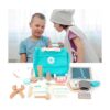 Kit de médico de madera para niños juguete de simulación_4