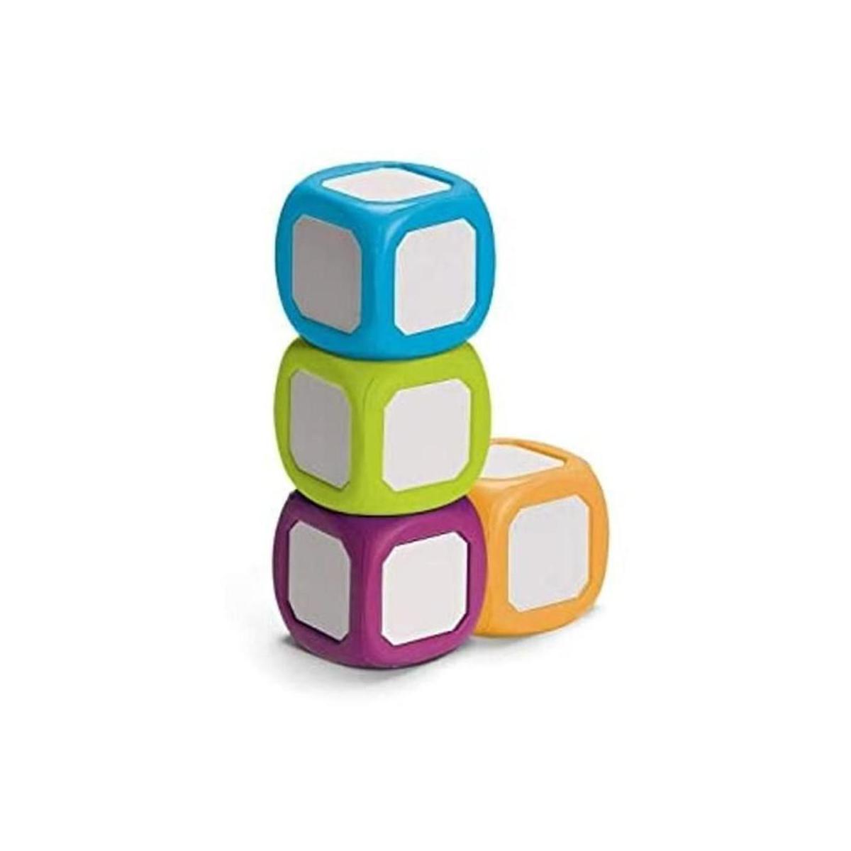 hand2mind Pequeños dados de plástico de escritura y