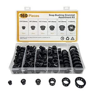 EASYEAH 160 piezas de buje a presión de cable protector_1