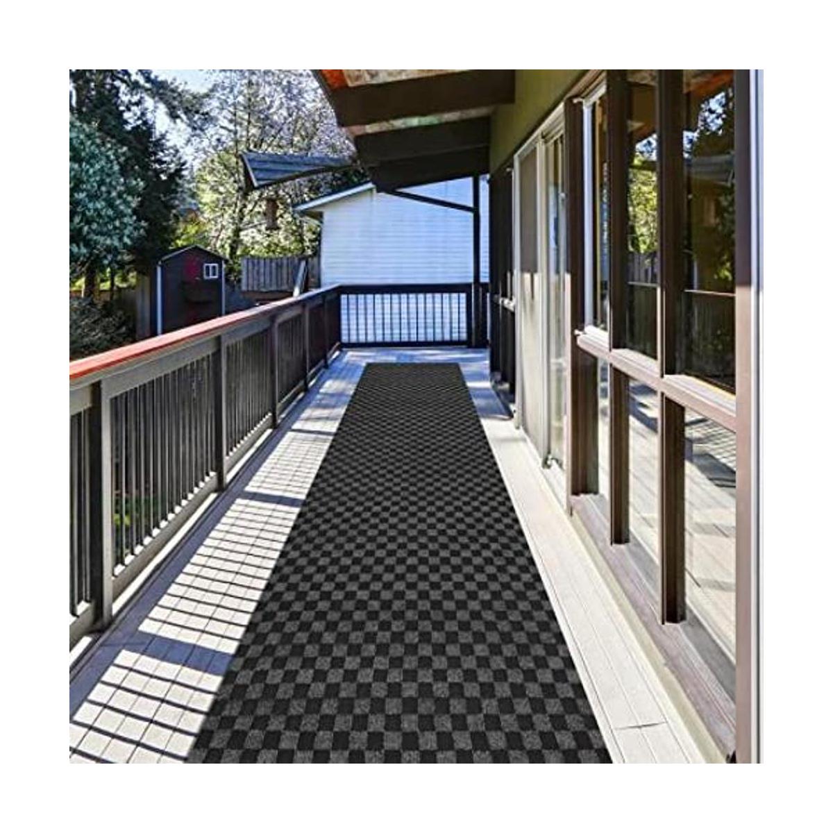 ZGR Alfombra de pasillo de 2 x 6 pies alfombra de
