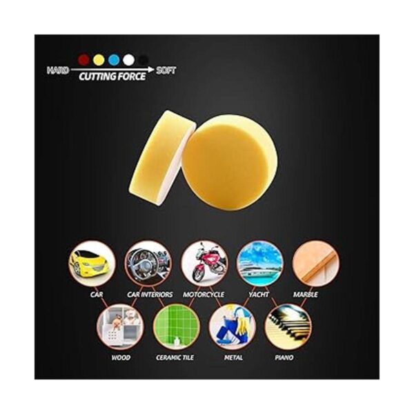 ZFE 50 unidades de 3 pulgadas Kit de Almohadilla de pulido_3