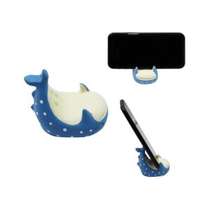 ZGMYC lindo tiburón teléfono celular soporte de escritorio_1