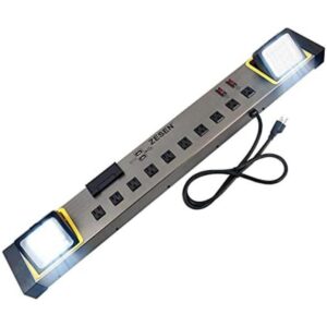 ZESEN 10 tomas de corriente con luz de trabajo LED_1