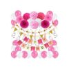 ZERODECO Pompones de papel para decoración de fiestas.