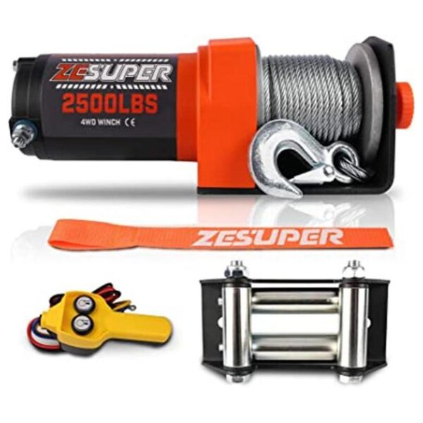ZESUPER Kit de cabestrante eléctrico con control remoto_1