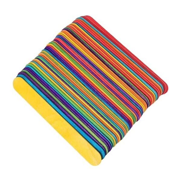 ZEONHAK 1000 palitos de paletas de colores de 6 pulgadas_5