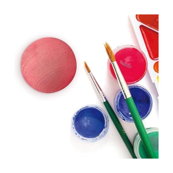 ZEONHEI 20 bolas de madera para manualidades de 2