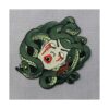 Parche bordado de The Bleeding Medusa para planchar_3
