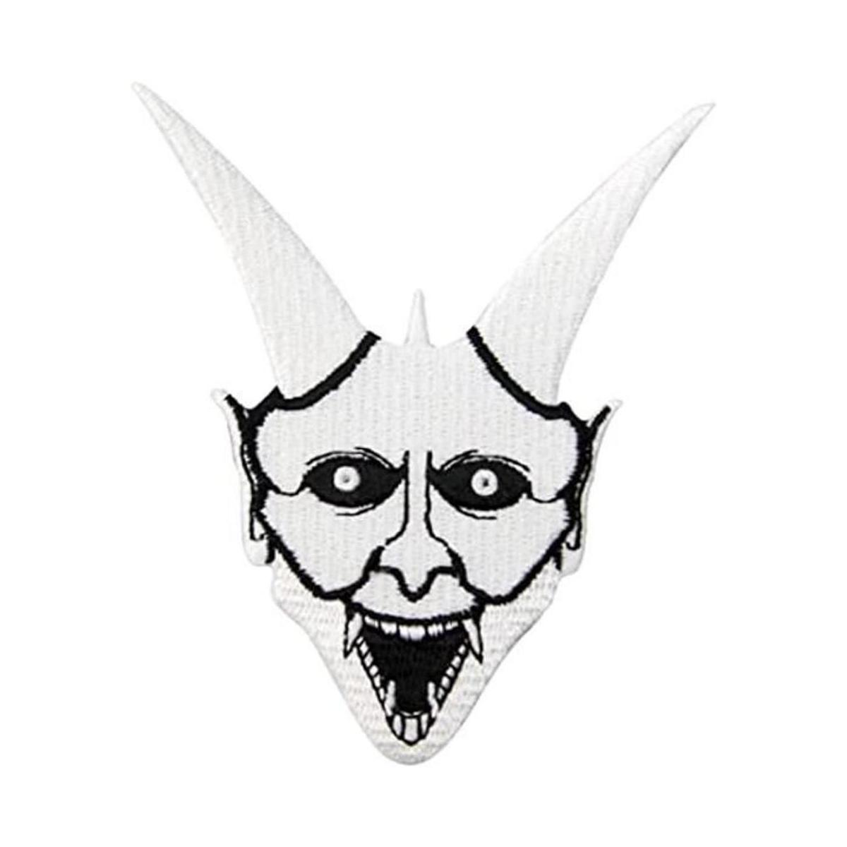 Oni Parche de fantasma bordado con apliques para planchar