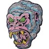 Parche bordado de The Roaring Gorilla para coser con el_1