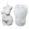 Moldes de vela corporal 3D para mujer moldes de silicona_1