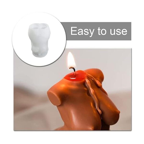 Moldes de vela corporal 3D para mujer moldes de silicona_3