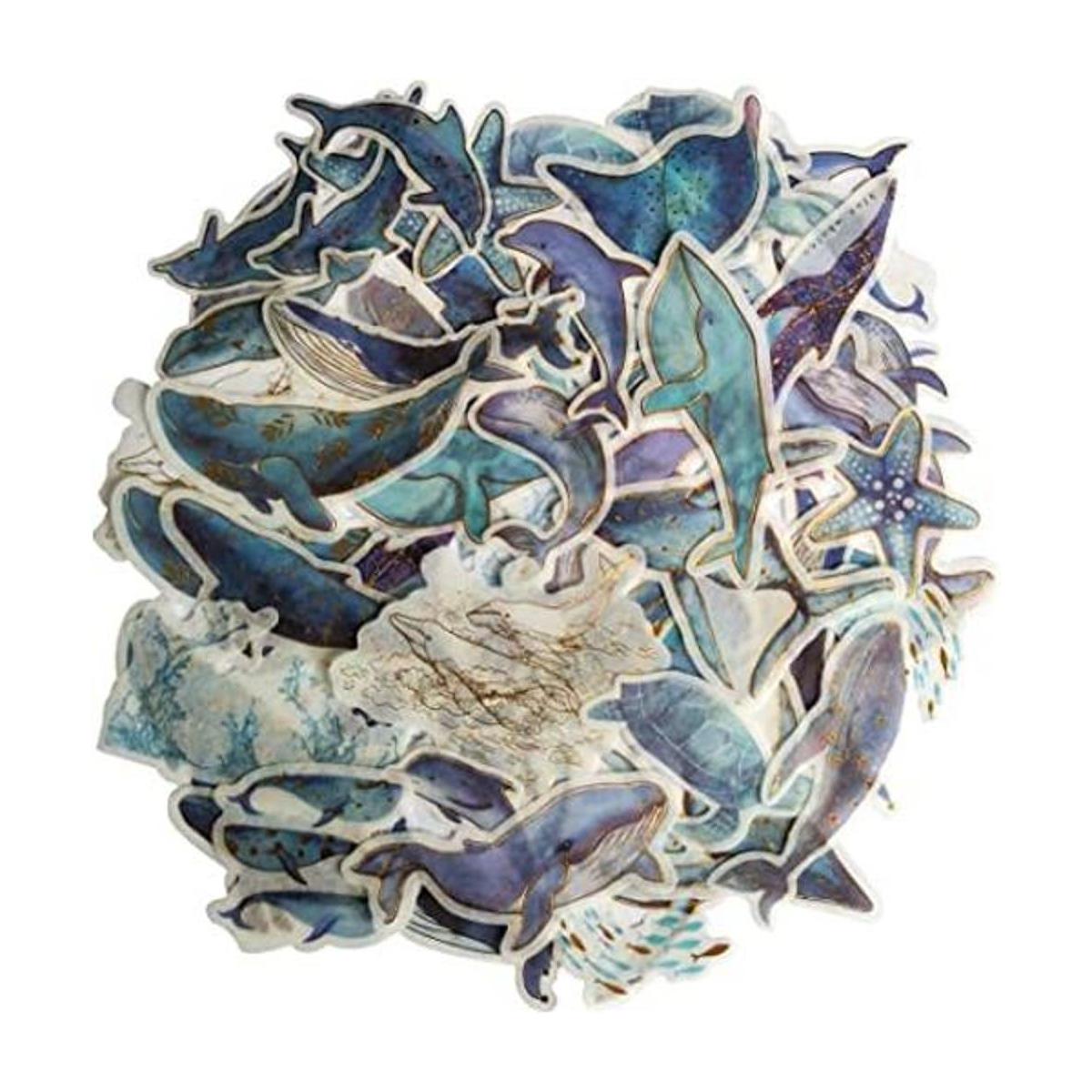 Kawaii Fantasy Whale Sea Turtle Starfish Sea Life Ocean
