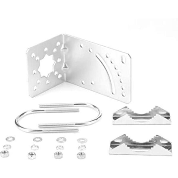 ZDTECH Soporte de montaje en poste en L para accesorios de_1