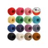 ZEAYEA 16 rollos de cordel de yute de colores 1312 pies