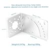 ZDTECH Soporte de montaje en poste en L para accesorios de_2