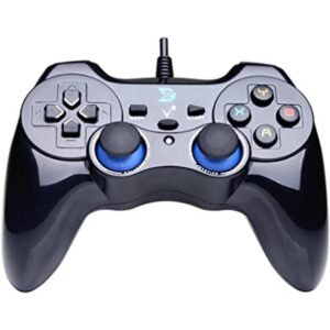 ZDV control de juegos cableado con USB color negro para_1