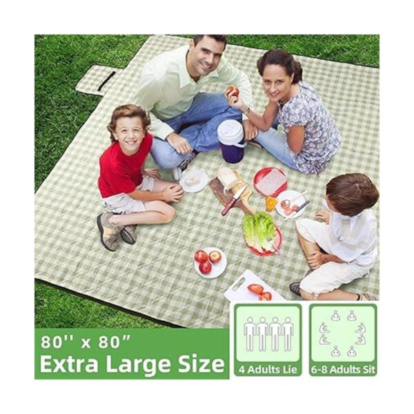 ZAZE Manta de picnic extra grande para exteriores 80 x 80_2