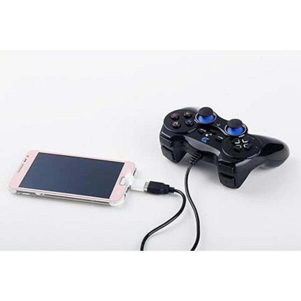 ZDV control de juegos cableado con USB color negro para_6