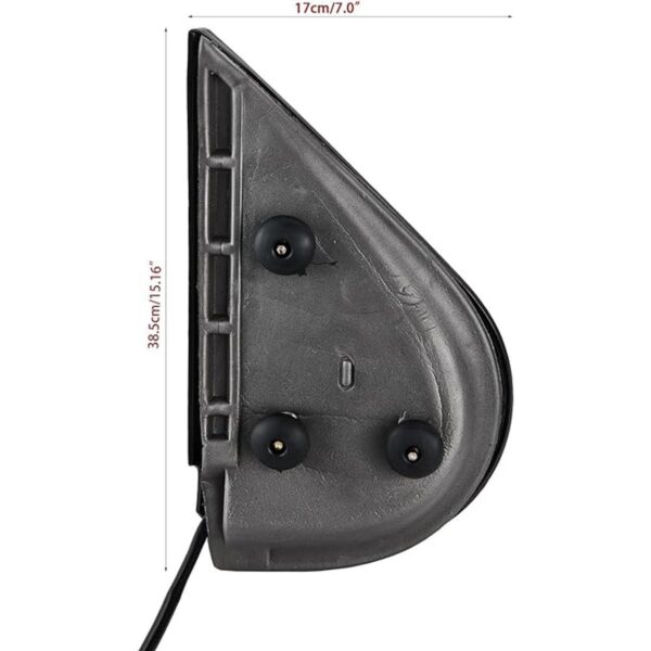 ZAPOSTS Espejo retrovisor lateral de repuesto para Chevy