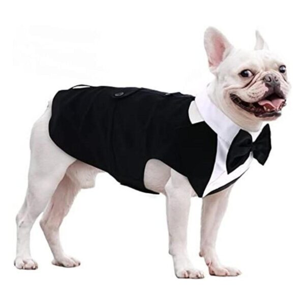 ZARYIEEO Conjunto de esmoquin para perro traje de fiesta