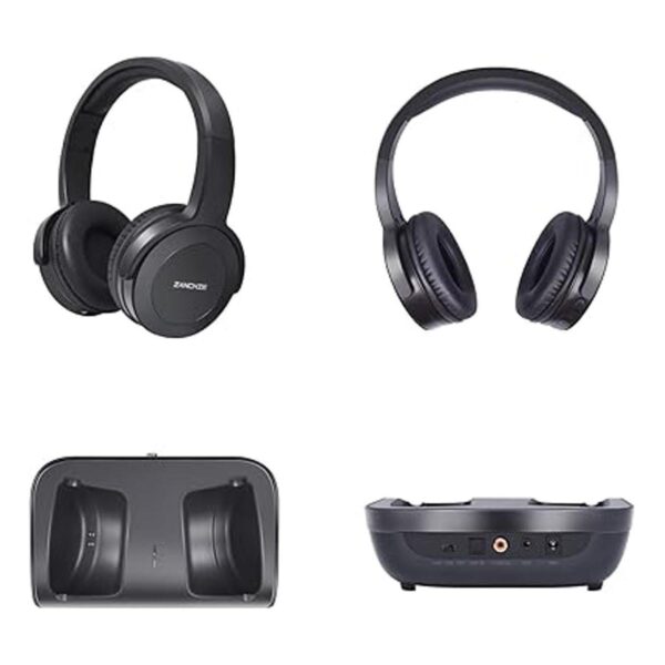 Zanchie Auriculares inalámbricos para ver TV con_6