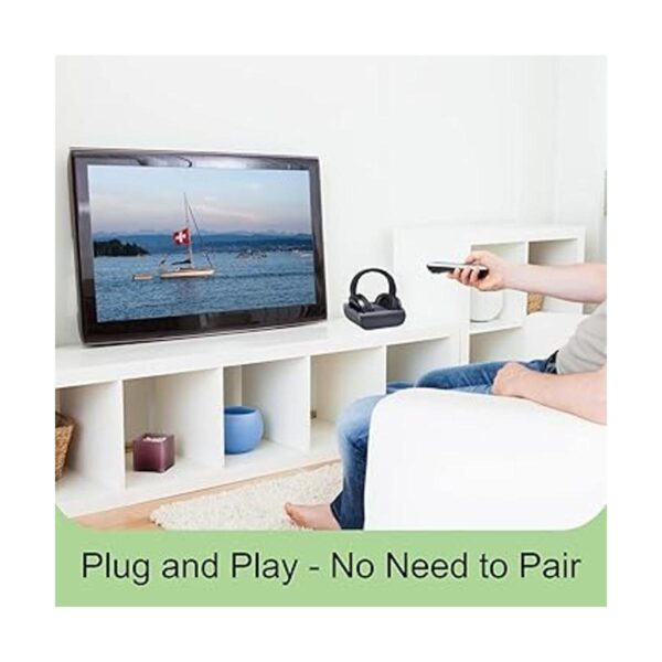 Zanchie Auriculares inalámbricos para ver TV con_2