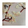 Juego de 5 calcomanías bordadas con flores para ropa