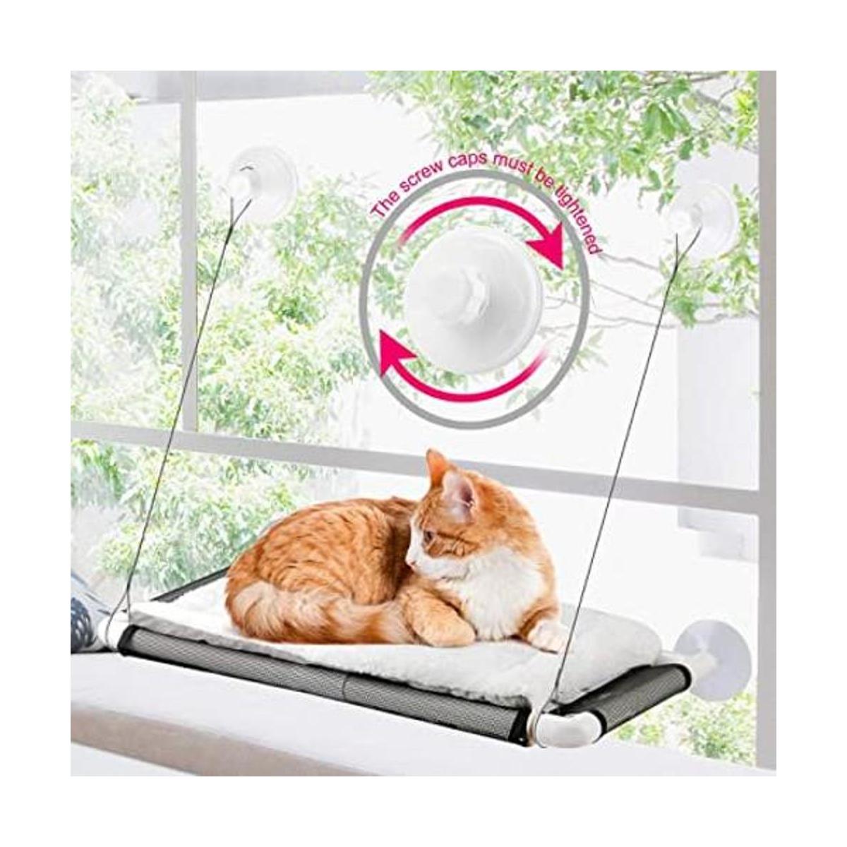 ZALALOVA Percha para ventana de gato hamaca para gato
