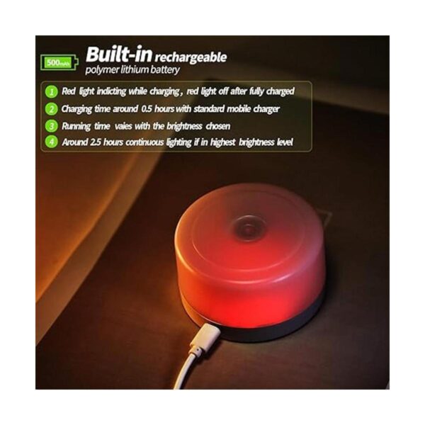 Lámpara de noche con sensor táctil y luz regulable_5