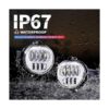 ZOFFROAD 2 lámparas LED antiniebla de 63 W de repuesto_2