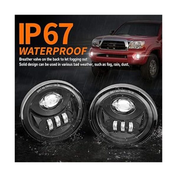 ZOFFROAD Nuevas luces antiniebla LED aprobadas por DOT_3