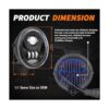 ZOFFROAD Nuevas luces antiniebla LED aprobadas por DOT_2