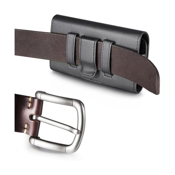 Yuzihan Premium Funda de piel para cinturón compatible_5