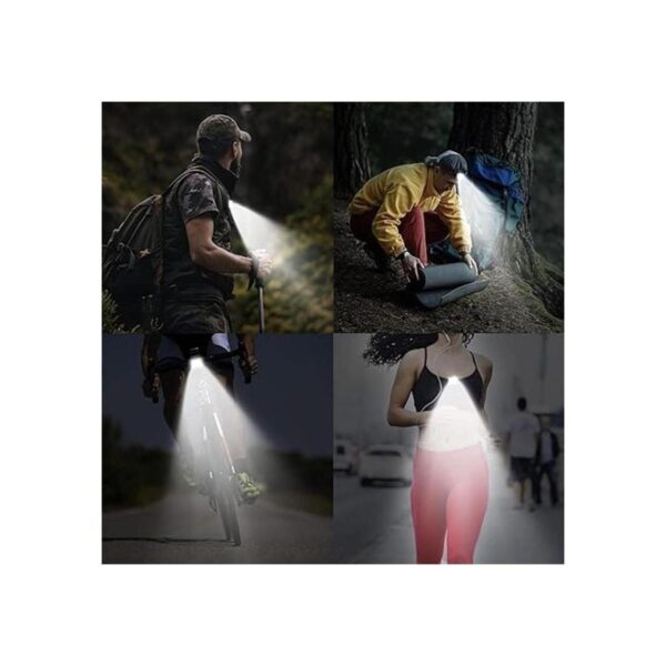 Paquete de 2 luces para correr luz de seguridad con clip_3