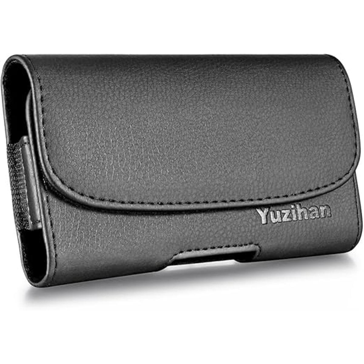 Yuzihan Premium Funda de piel para cinturón compatible