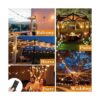 Yuusei Cadena de luces LED regulables de 50 pies control_3